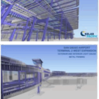 Kelar Pacific’s government airport renovation project with BIM framing and modeling services – 4