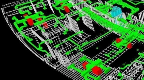 Kelar Pacific’s office renovation project with BIM modeling, framing, and shop drawing services