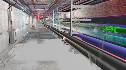 Kelar Pacific’s healthcare piping retrofit project with 3D laser scanning and BIM modeling – 1