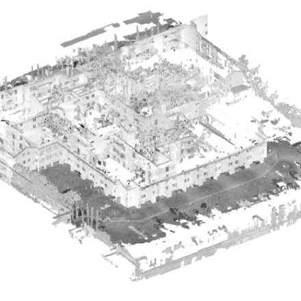 3D laser scan for seismic retrofit