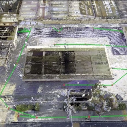 3D laser scanning of an education campus in preparation for renovation design.