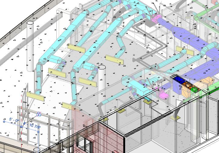 Kelar Pacific’s education new build gymnasium and aquatic facility project with BIM framing, modeling, and Total Station layout services – 1