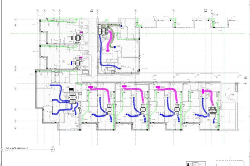 Kelar Pacific’s multi-family new midrise project with BIM modeling and shop drawing services – 4