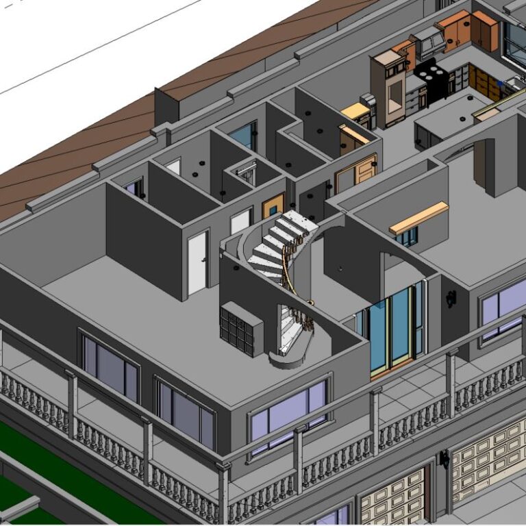 Kelar Pacific’s Chicago House residential project with BIM modeling and 3D laser scanning –6