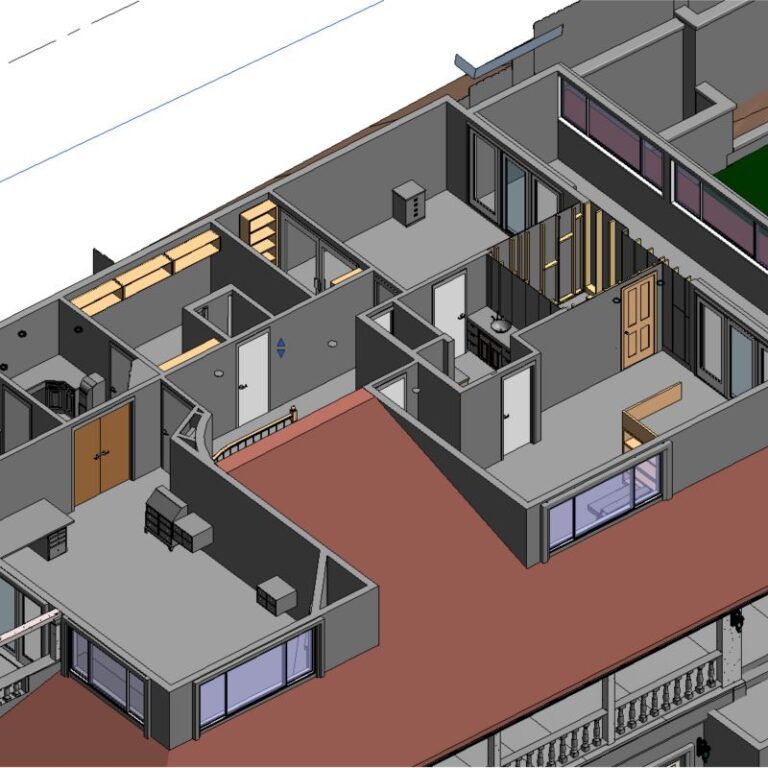 Kelar Pacific’s Chicago House residential project with BIM modeling and 3D laser scanning –7