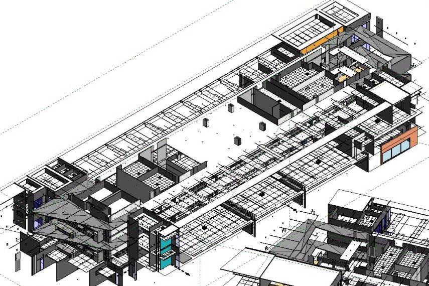 Kelar Pacific’s office new build project with BIM modeling and framing services – 2