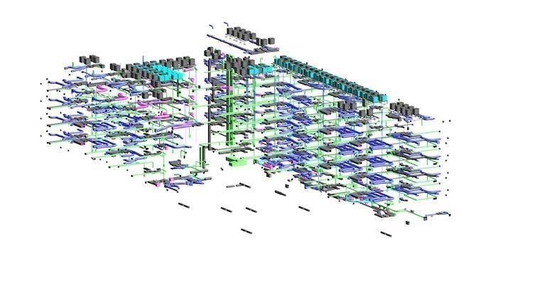 Kelar Pacific’s multi-family new midrise project with BIM modeling and shop drawing services – 3