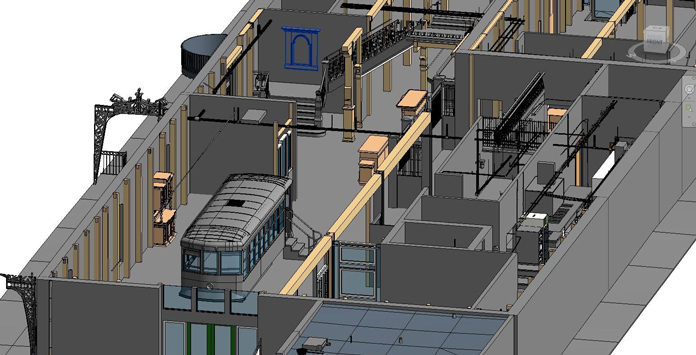 Kelar Pacific’s restaurant renovation project with BIM modeling and 3D Scanning services – 2