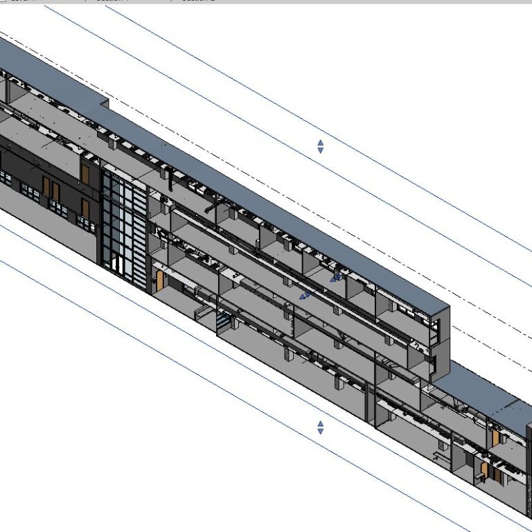 Kelar Pacific’s university/college project with BIM modeling and 3D laser scanning services –7
